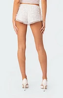 Edikted Julianna Ruffle Shorts