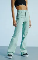 PacSun Eco Aqua High Waisted Bootcut Jeans