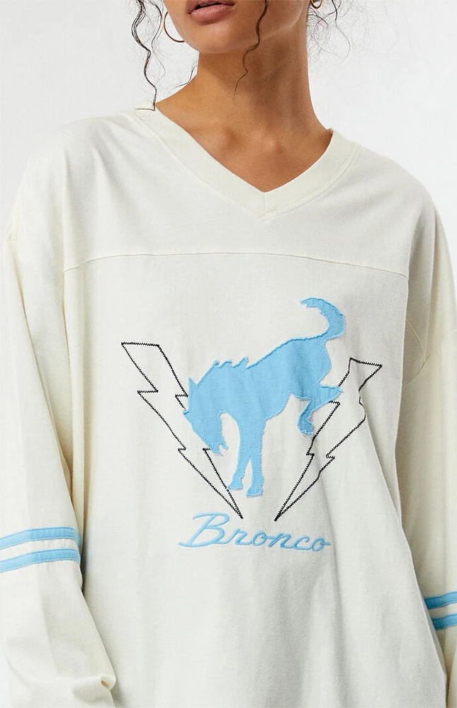 FORD Bronco V-Neck Sport Long Sleeve T-Shirt