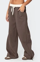 Edikted Mikki Wide Leg Sweatpants