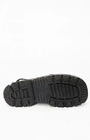 Dr Martens Women's Black Mattison Kit 3 Strap Sandals