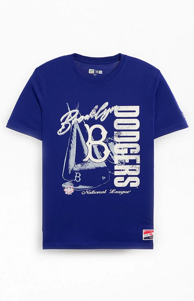 New Era Brooklyn Dodgers Helmet T-Shirt