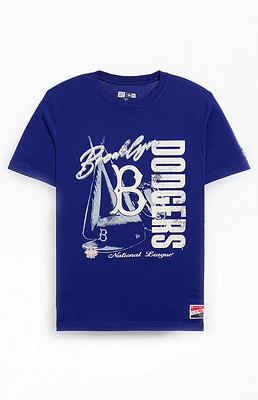 New Era Brooklyn Dodgers Helmet T-Shirt