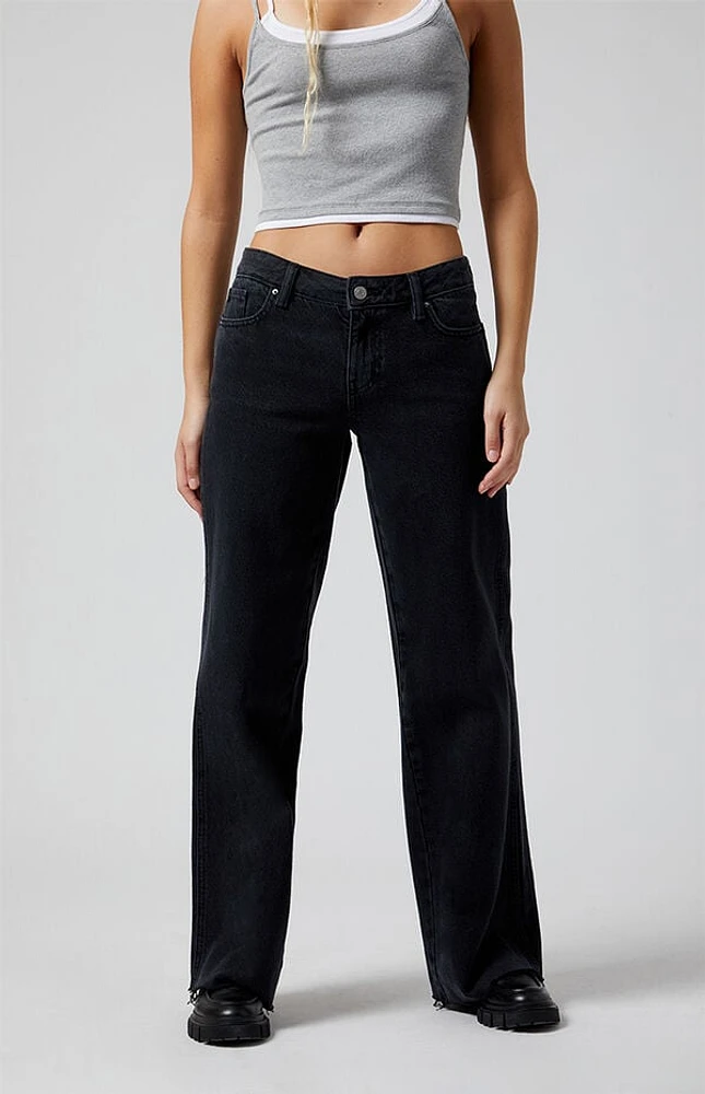 Pacsun Casey Low Rise Baggy Jeans Black