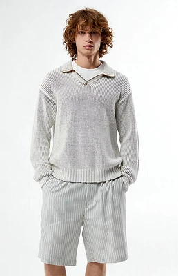 FIELD OF STUDY by Pacsun Sprayed Collared Sweater