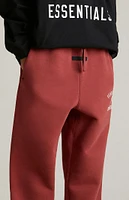 Fear of God Essentials Kids Crimson University Fleece Sweatpants