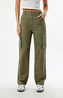 PacSun Seaweed Cargo Dad Pants