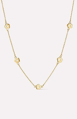 Ana Luisa Rowena Flower Station Necklace