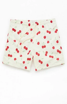 Pacsun Cherry 4.5" Swim Trunks