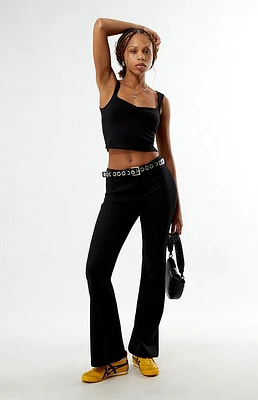 LA Hearts Office Siren Flare Pants