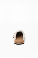 LUSSO CLOUD Tan Draper Suede Slippers