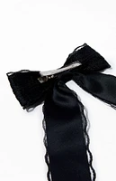 PacSun Lace Bow Hair Clip