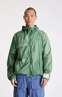 RC Outdoor Supply Nylon Zip Up Hooded Packable Running Jacket