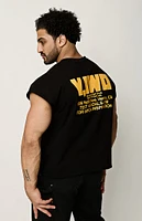 YIWO Bad Bog Cropped Muscle T-Shirt