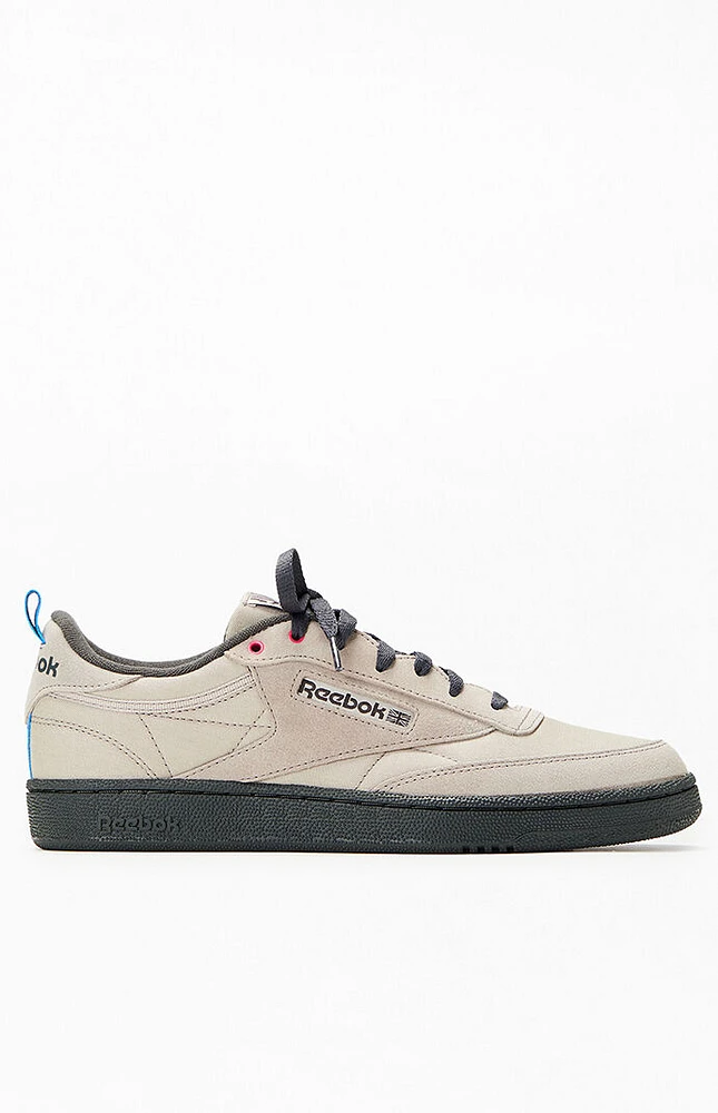 Reebok Ash Grey Club C 85 Shoes