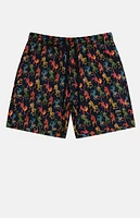 WeSC America Inc Zack Tiger AOP 5" Swim Trunks