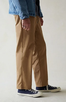 PacSun Canvas Brown Straight Trousers