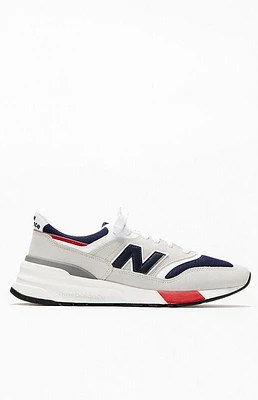 New Balance Grey & Navy 997 Sport Shoes