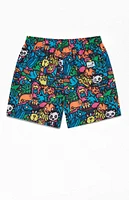 Boardies Munday Jungle 4.5" Swim Trunks