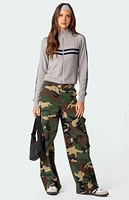 Carli Camo Cargo Pants