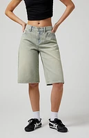 Pacsun Leopard LA Extreme Denim Jorts