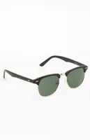 PacSun Small Metal Fifty-Fifty Sunglasses