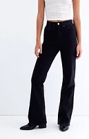 PacSun Stretch Black High Waisted Bootcut Jeans