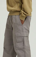 Pacsun Stretch Gray Baggy Cargo Pants