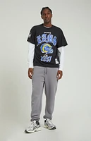 PacSun Pewter Fleece Sweatpants