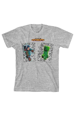 Kids Minecraft Dungeons Hex T-Shirt