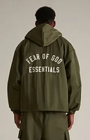 Fear of God Essentials Military Textured Nylon Hooded Jacket