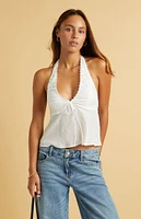 Beverly and Beck Zara Halter Top