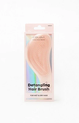 CELAVI Light Pink Detangling Hair Brush