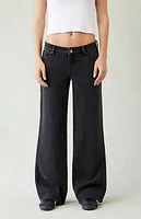 Pacsun Zoe Low Rise Girlfriend Jeans Black