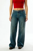 Budweiser By PacSun Western Low Rise Baggy Jeans