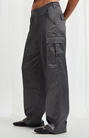 PacSun Satin Cargo Pants