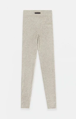 Fear of God Essentials Women's Timber High Power Ribbed Knit Leggings