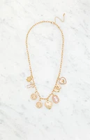 LA Hearts Holly Layered Charm Necklace