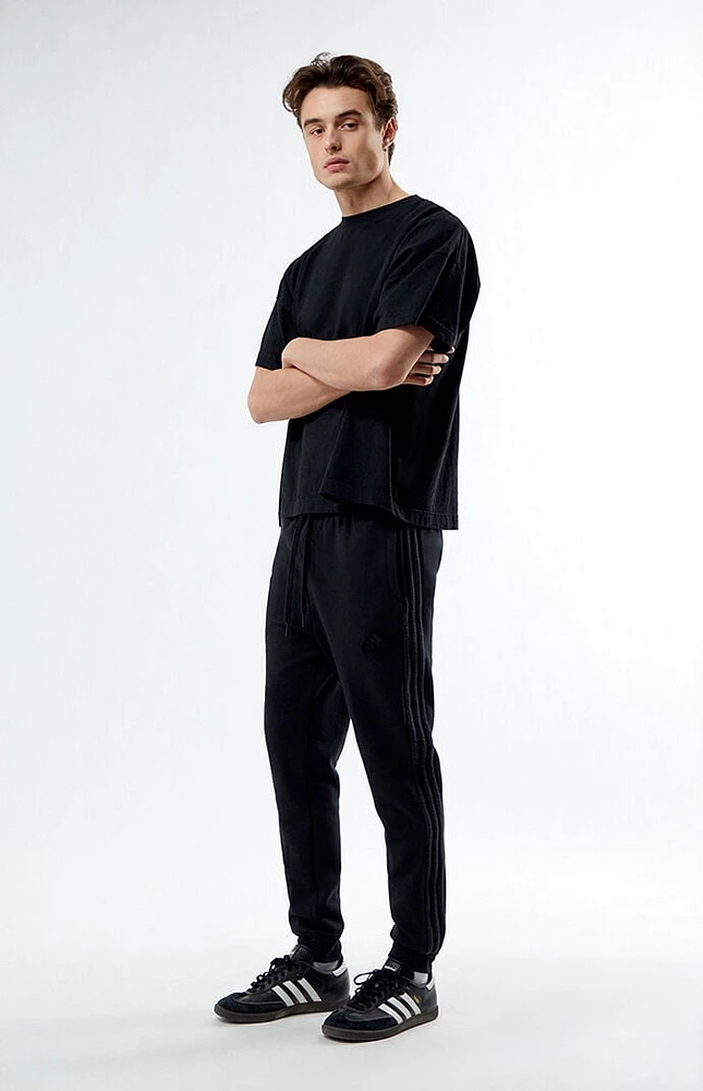 adidas Black Coze 3 Stripes Sweatpants