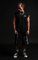 No Tomorrow x Civil Active Iron Skull Sweat Shorts