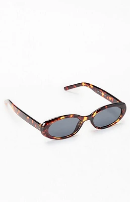 Pacsun Plastic Oval Sunglasses