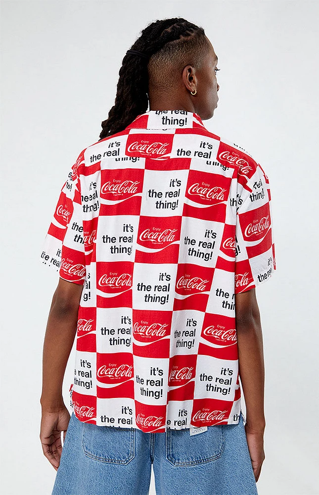 Brixton x Coca-Cola Bunker Camp Shirt