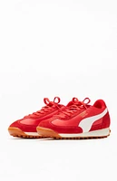 Puma Women's Red Easy Rider Vintage Sneakers