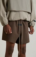 Fear of God Essentials Heather Wood Sweat Shorts