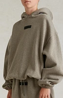 Kids Fear of God Essentials Heathery Grey Hoodie