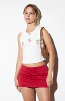 PS / LA Cherry Gingham Tank Top