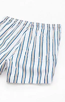 Pacsun St. Tropez Striped Eco 4.5" Swim Trunks