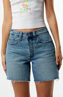 Levi's 501 Mid Thigh Denim Shorts