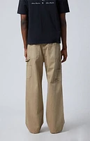 Pacsun Tan Extreme Baggy Carpenter Jeans