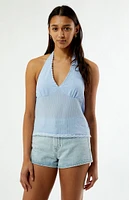 Your Favorite Charlie Embroidered Trim Tank Top